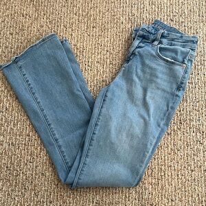 American Eagle Curvy Hi Rise Skinny Bootcut Jeans
